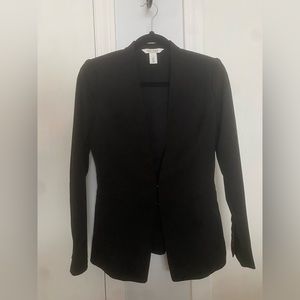 White House Black Market collarless blazer size 2
